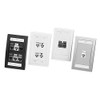 Panduit CFPE1WHY 1-Gang 1-Port placa frontal, color blanco