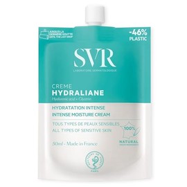 SVR Hydraliane Crema Hidratante de Día para Piel Normal a Seca con Ácido Hialurónico, 50 ml