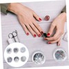 Ipetboom 3sets Star Nail Stickers Set Manicure Shining Pieces Plastic
