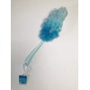 April Bath & Shower Brush with Handle Nylon Mesh Sponge