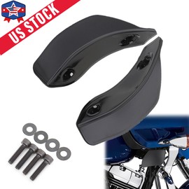 Trichtu Mount For Harley Touring Road Glide FLTRX Side Fairing Air Wind Deflectors 2PCS 15-24