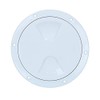 145mm Round Inspection Hatch Waterproof Cover IPX6 White 115mm Cut