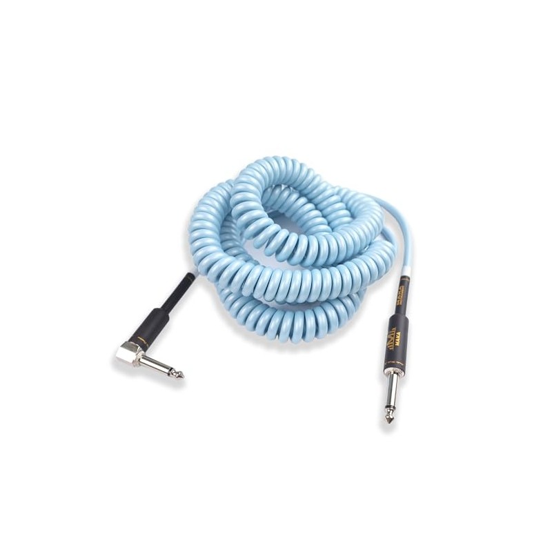 M MAKA Premium Guitar Coil Cable 40 Feet, Instrument Coiled