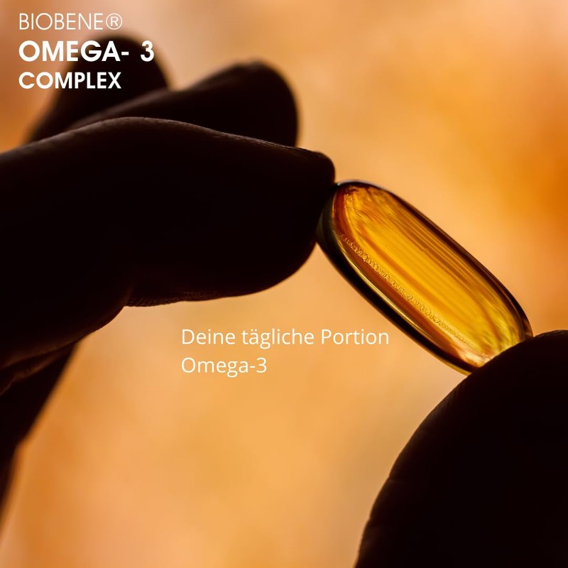 Biobene Omega 3 Complex - High Dose Omega 3 Capsules