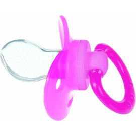 Tigex 2 Lollipops Physio Silicone Clear Colors Size 6-18 Months Girl