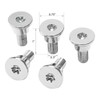 TCMT 5Pcs Front Disk Brake Rotor Bolts Fit for Harley