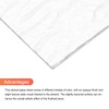 sourcing map Stained Glass Sheet Mosaic Tile 3.9 Inch x