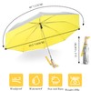 Natuquebrela Duck Auto UV Umbrella - 46 inch Yellow Travel