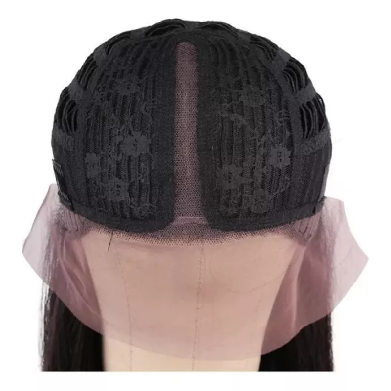 Generic Peluca Corta Recta Bobo Fibra Química Seda Alta Temperatura