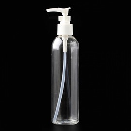 250ml transparent container (pump type) refillable transparent 3ea