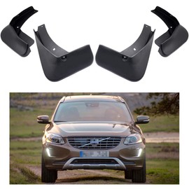 MOERTIFEI Car Mudguard Fender Mud Flaps Splash Guards Compatible with Volvo XC60 2014 2015 2016 2017