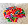 4 Cups of Rainbow Pasta Sensory Bin Filler for Sensory