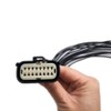 ALLMOST Conector de faros delanteros para Jeep 2014-18 Grand Cherokee