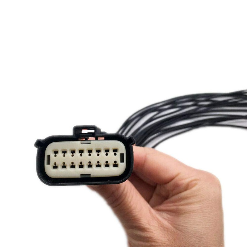 ALLMOST Conector de faros delanteros para Jeep 2014-18 Grand Cherokee