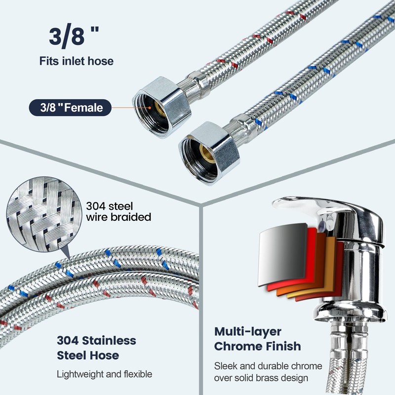 Salon Shampoo Sink Bowl Faucet and Sprayer Kit