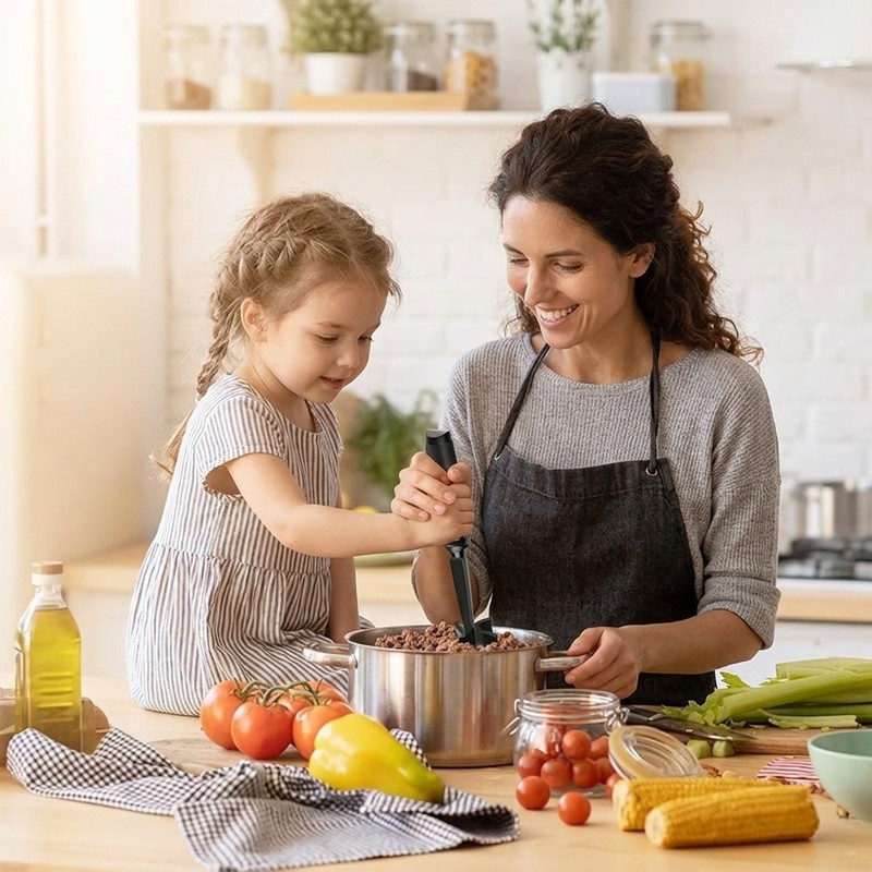 Handheld Meat Grinder for Chopping & Mincing – Compact Kitchen