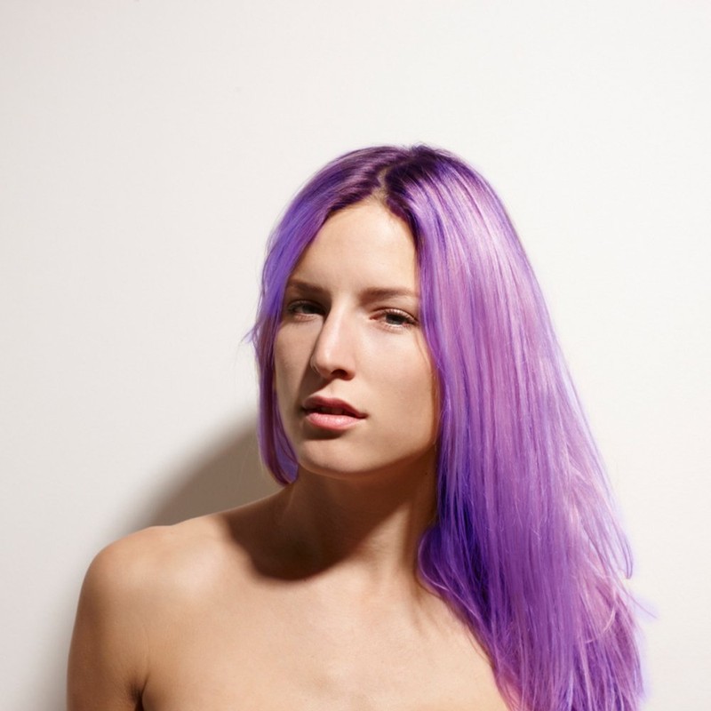 Renbow Crazy Color Semi Permanent Hair Color Cream Hot Purple