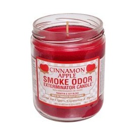 Smoke Odor Exterminator Candle Cinnamon Apple 13oz