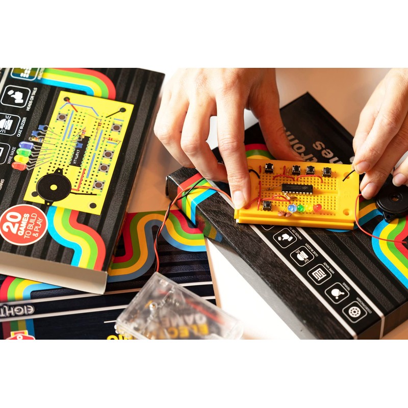 Eight EGL2779 Build Your Own Electronics Game Lab