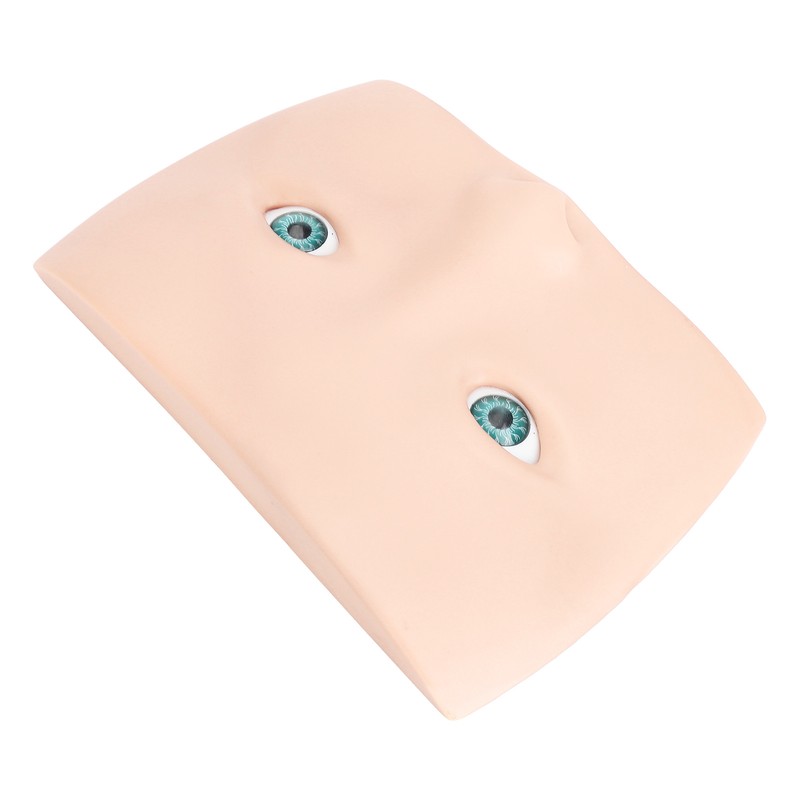 Makeup Practice Face Board 3D Realistic Eye Painting Practice Plastic