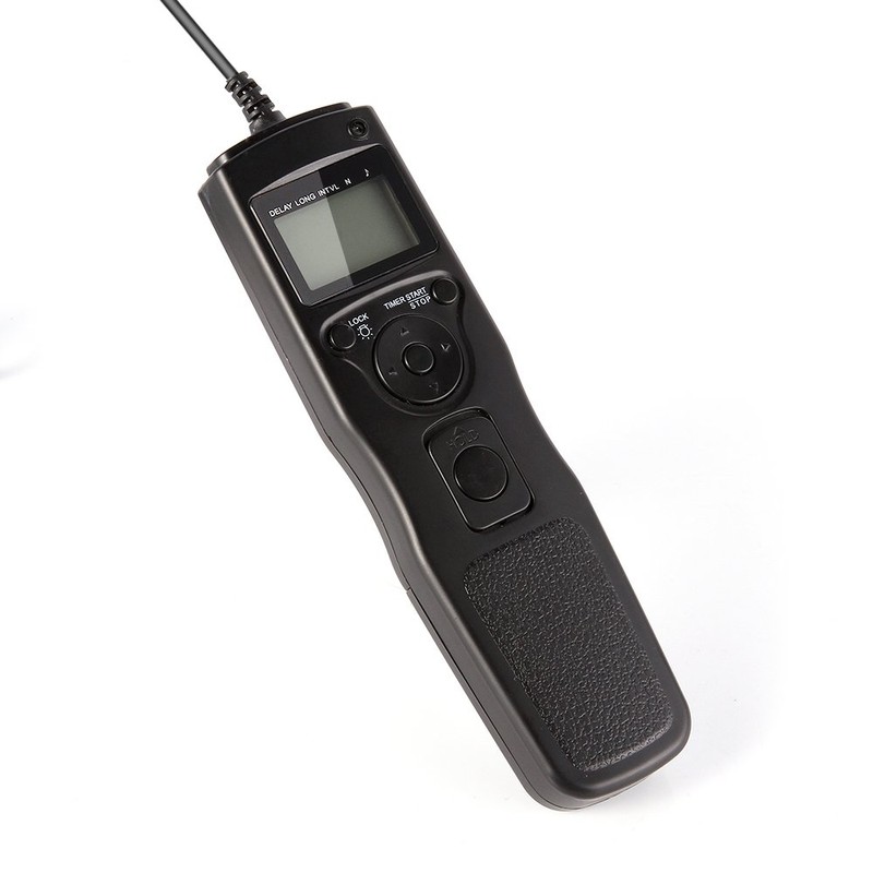 Hersmay LCD Timer Remote Shutter Release Camera Shutter Release Intervalometer