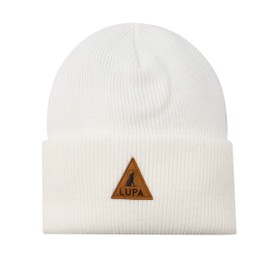 LUPA Unisex Acrylic Retro Tuque - Winter Hats for Men - Women Beanies for Winter - Toque for Men & Women - Knitted Hats (Snow)