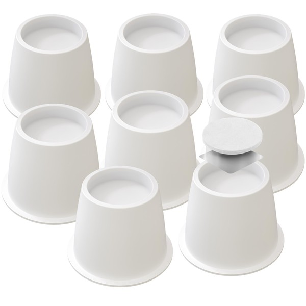 Utopia Bedding Bed Risers 3 Inch - 8 Pack -