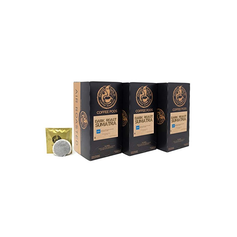SUMATRA DARK ROAST COFFEE PODS- Good As Gold Coffee (3