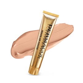Dermacol Opaque Makeup Cover for Face and Neck, Waterproof Foundation with SPF 30 for a Flawless Complexion 212, 30 g