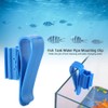 2Pcs Hose Holder Plastic Fish Water Pipe Clamp Adjustable Aquarium