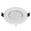 HCFEI Set of 3 Flat LED Recessed Spotlights Ultra Flat
