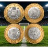 Genérico Set de 4 Distintas Medallas Conmemorativas Mexico 20 Pesos