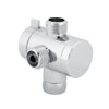 G1/2 3 Way Shower Head Diverter Valve Connector Adapter Universal