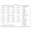 2025 5 Person Wall Calendar Week to View Planner -