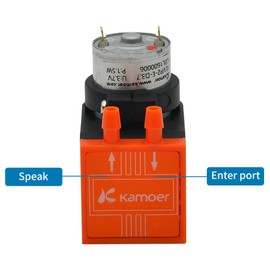 Kamoer 1.8L/min KLVP2-D3.7 micro diaphragm vacuum pump 3.7V dc mini air pump positive pressure≥0.035MPa