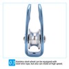 Climbing Single Pulley Al Mg Alloy Fixed Eye Single Rope