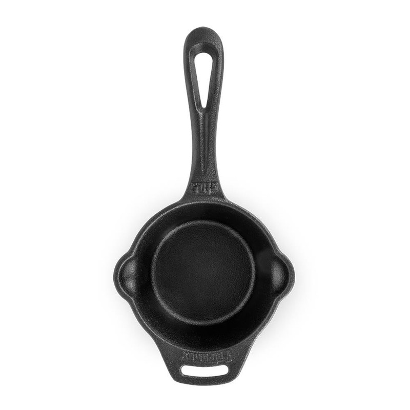 Petromax Cast Iron Saucepan with Pour Spouts, Sauce Pot for