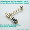 RANDOM Bathroom Vessel Sink Pop Up Drain Stopper Without Overflow