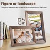 Flyzuni 10.1 Inch Digital Picture Frame with 32GB Storage, WiFi