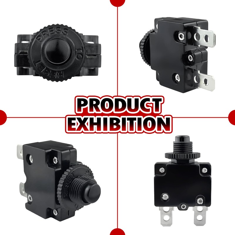 20A Circuit Breaker Reset Switch for Razor E90 E100 E150