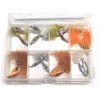 BestCity Fly Fishing Flies EPOXY MINNOWS 16 Flies for trout