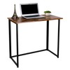 Leopard Outdoor Products Folding Computer Desk for Small Spaces, Space-Saving