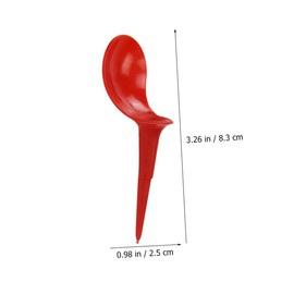 OHPHCALL 10pcs Professional Golf Tees Stands for Golf Lightweight and Convenient for Outdoor Practice Mixed Colors White Yellow Red