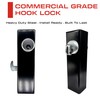 Sidco Supply Sliding Gate Lock - Hook Bolt Mortise Lock