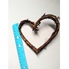 Heart Wreath Rustic Style for Vine Decor Weddings, Baby Shower,