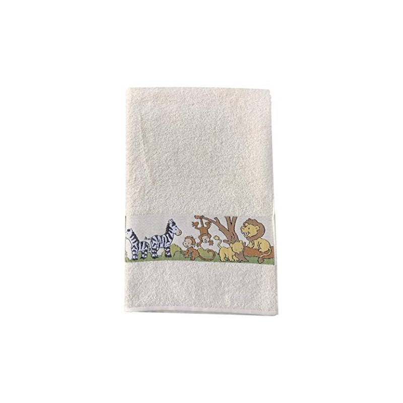 Children's Bath Towel Baby Bath Towel Zoo Animals 100 x