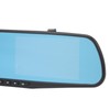 Acouto 1080P Dual Lens Mirror Cam 4.3 Inch Anti Glare