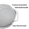 2 Pcs Fine Mesh 60 mesh Stainless Steel Paint Filter