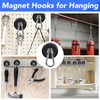 LOVIMAG Strong Magnets with Hooks, 200LBS+ Heavy Duty Magnets with