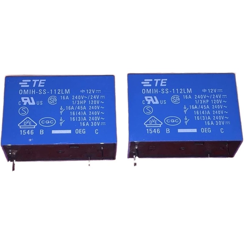 FJYDM Relay 10pcs OMIH-SS-112LM 16A 4PIN